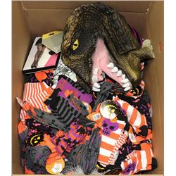 BOX OF ASSORTED HALLOWEEN ACCESSORIES