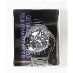 CITIZEN WATCH ECO-DRIVE BLACK EAGLE SKYHAWK