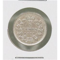 1899 CANADIAN QUEEN VICTORIA 5 CENT COIN