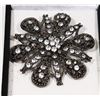 Image 1 : ESTATE ORNATE RHINESTONE BROOCH