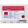 Image 1 : #96-NATURAL RED RUBY GEMSTONE 8.02 CT