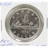 Image 1 : 1953 CANADIAN QEII SILVER $1 1ST YR ISSUED