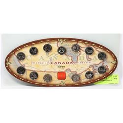 1999 MILLENIUM CANADIAN QUARTER SET