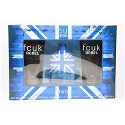 FCUK REBEL GIFT SET FOR MEN INCLUDES AFTER