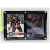 Image 1 : 2 FRAMED JEROME IGINLA CARDS, ONE AUTOGRAPHED