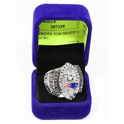 2004 PATRIOTS TOM BRADY REPLICA SUPER BOWL