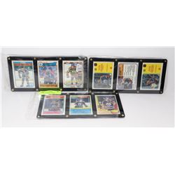 LOT OF 9 VINTAGE WAYNE GRETZKY HOCKEY CARDS
