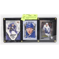 AUTON MATTHEWS ROOKIE CARD AND 2  OTHERS