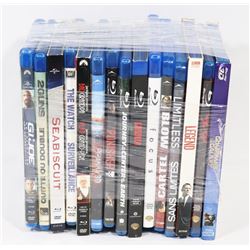 BUNDLE OF 15 BLU-RAY MOVIES INCL.