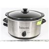 Image 1 : STAINLESS STEEL BRAVETTI SLOW COOKER W/