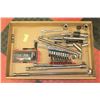 Image 1 : LARGE FLAT OF RATCHET & SOCKET TOOLS