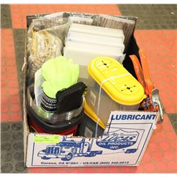 PAINT SUPPLIES/SMALL ORGANIZER BOXES/MISC