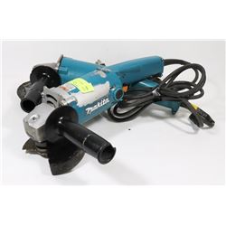PAIR OF MAKITA  ANGLE GRINDERS