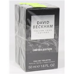 LOT OF 2 DAVID BECKHAM FOLLOW YOUR INSTICT LIMITED