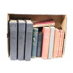 BOX W/ESTATE COLLECTION OF 12 ANTIQUE