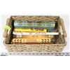 Image 1 : BASKET W/LOTS OF INCENSE STICKS AND
