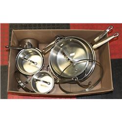 COMPLETE 12-PC STAINLESS STEEL BEAUMARK