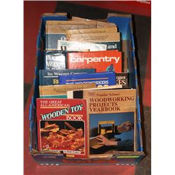 ESTATE LOT OF 17 WOODWORKING  AND CRAFT BOOKS