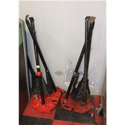 RIDGID PIPE STANDS.