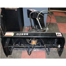 BERCO COMPACT TWO STAGE 40" SNOWBLOWER ATTACHMENT