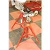 Image 1 : PAIR OF RIDGID PIPE STANDS.
