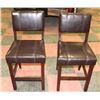 Image 1 : 2 COUNTER HEIGHT BAR STOOLS