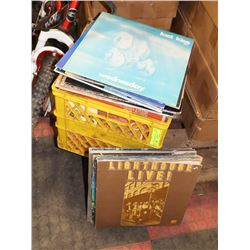LARGE LOT OF RECORDS INCLUDING ROCK