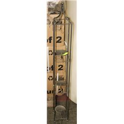 3 TIER METAL CANDLE HOLDER 40"H