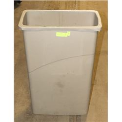 ONE GARBAGE CONTAINER, BEIGE