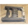Image 1 : SET OF 2 BLACK SAWHORSES, LIGHT WEIGHT,