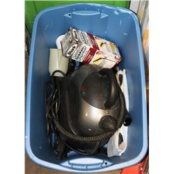 SHARK STEAMER WITH ALL ATTACHMENTS