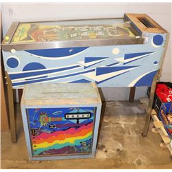 ON BEAM BY BALLY PINBALL MACHINE NEEDS REPAIR