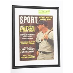 1963 MICKEY MANTEL SPORTS MAGAZINE