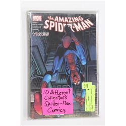 PACK OF 10 DIFFERENT SPIDERMAN COMICS