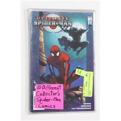 PACK OF 10 DIFFERENT SPIDERMAN COMICS