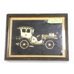 HANDMADE STEAM PUNK STYLE FRAMED CAR
