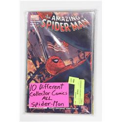 PACK OF 10 DIFFERENT SPIDERMAN COMICS
