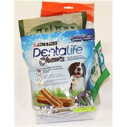 5 ASSORTED DOG TREATS