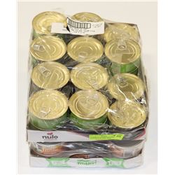 2 CASES OF CANNED CAT FOOD NULO DUCK & TUNA WITH