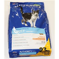 AUTHORITY CAT FOOD CHICKEN & RICE X-LARGE, 23LBS