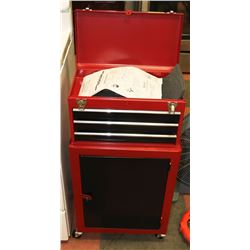 NEW BOTTOM CABINET & TOP DRAWER TOOLBOX.
