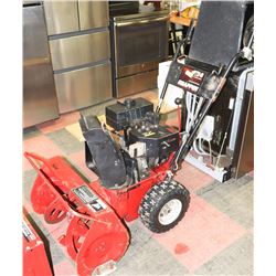 24" SNAPER SNOW BLOWER WITH ELECTRIC STARTER