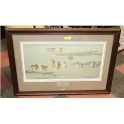 FRAMED MATTED "TRANQUILITY" 182/7500 SIGNED ROBERT