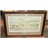 Image 1 : FRAMED MATTED "TRANQUILITY" 182/7500 SIGNED ROBERT