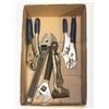 Image 1 : BOX W/VARIOUS TYPES OF VICE GRIP PLIERS