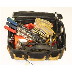DEWALT HEAVY DUTY TOOL BAG W/MAXIMUM SOCKET SET
