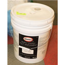 WHITE 18.5 L, SEMI GLOSS PATEX PAINT