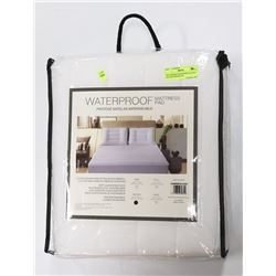 WATERPROOF MICROFIBER QUEEN SIZE MATTRESS PAD