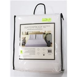 WATERPROOF MICROFIBER KING SIZE MATTRESS PAD