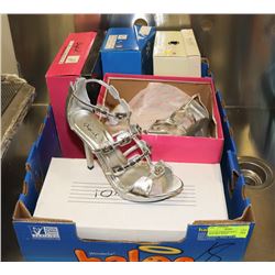FLAT OF ASSORTED NEW LADIES HIGH HEEL SHOES